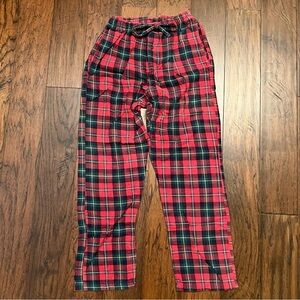 Polo Ralph Lauren Sleepwear Mens Red Plaid Flannel Pajama Bottoms